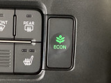 ★ECONスイッチ★ エコドライブを加速しよう!スイッチをONにすると、運転の仕方によるロスを抑え込み燃費をよくするようクルマが頑張ります(*^ー^*)燃費向上にチャレンジ♪