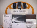 スマートキー&エンジンスターター付。取扱説明書とメンテナンスノートもあります☆品質評価シート付いてます!トヨタ認定中古車ライト!!