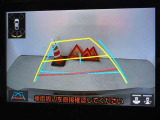 バックガイドモニターを装備しています、車庫入れもラクラクです。
