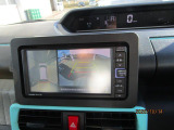 パノラマモニター(全周囲モニター)画面。シフトレバーのRポジションに連動して車両周囲を映し出します。