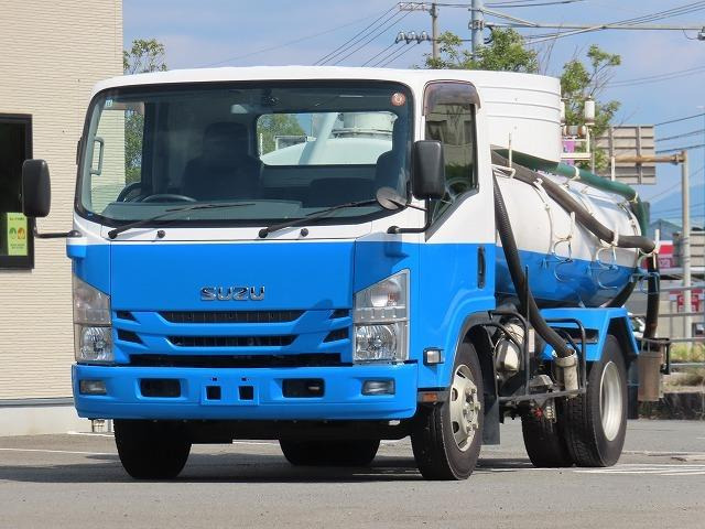 エルフ  3.7t ワイド バキューム