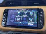 日産オリジナルナビゲーションシステム。TV・CD・DVD再生・Bluetooth接続可能です。