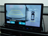 ◆全周囲カメラシステム◆運転席から見えにくい後方などをナビ画面で確認でき運転を支援するシステムです!