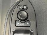 電動格納ミラー ボタン一つでドアミラーを収納できますよ!