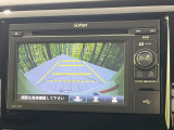 【バックカメラ】駐車時に後方がリアルタイム映像で確認できます。大型商業施設や立体駐車場での駐車時や、夜間のバック時に大活躍!運転スキルに関わらず、今や必須となった装備のひとつです!