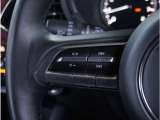 【ステアリングスイッチ】運転中、前方から目線をそらすことなく、オーディオ等の操作が可能な便利機能。安心&快適ドライブにはマストな装備。