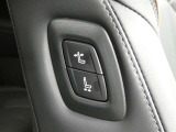 助手席もパワーシート付です。運転席からは、助手席肩口パワーシートスイッチで助手席シートの操作が手軽にできます。