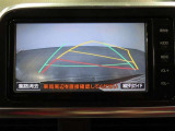 バックガイドモニターで、後方を確認しながら安心して駐車することができます。運転初心者も熟練者も必須の機能ですよ!