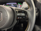 Hondaセンシングの機能のひとつ、アダプティブクルーズコントロール付!アクセルから足を離しても設定したスピードと前車との車間を保ち走行してくれます!車線維持もアシスト☆高速道路で疲労軽減ですね☆