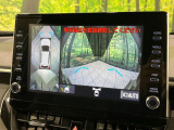 【パノラミックビューモニター】専用のカメラにより、上から見下ろしたような視点で360度クルマの周囲を確認することができます☆死角部分も確認しやすく、狭い場所での切り返しや駐車もスムーズに行えます。