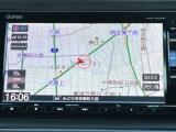ホンダ純正メモリーナビ付きなので、迷わず目的地まで安心。
