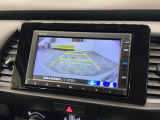 バックカメラの画像です。車庫入れの安心感がアップしますね☆