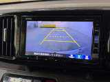 バックカメラの画像です。車庫入れの安心感がアップしますね☆