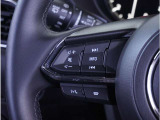 【ステアリングスイッチ】運転中、前方から目線をそらすことなく、オーディオ等の操作が可能な便利機能。安心&快適ドライブにはマストな装備。