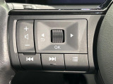 【ステアリングスイッチ】運転中、前方から目線をそらすことなく、オーディオ等の操作が可能な便利機能!安心&快適なドライブを演出してくれます♪