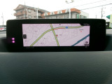 マツダコネクトの8.8インチワイドセンターディスプレイです。『Android Auto』『Apple CarPlay』や独自のコネクテッドサービスに対応したインターフェイスシステムです