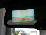 バックモニター付きです。インナーミラーに映ります。