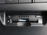ETC車載器付きです。高速道路の料金所もスムーズに通過できます。
