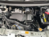 普段はあまり見ないエンジンルーム内も綺麗に仕上げています。見えないところも清潔に保ちたいですよね。