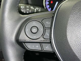 ステアリングスイッチ装備!運転しながら手元でオーディオの操作などができます。
