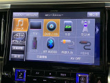フルセグテレビ、DVD、CD、ブルートゥースオーディオなどが楽しめます。