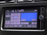 地デジ対応、フルセグデジタルTV放送が視聴できます。