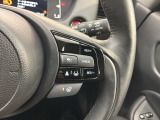 クルーズコントロールを装備しています。高速道路などで一定の速度で走ってくれるので運転が楽ですよ!速度を設定できますので、スピードの出しすぎにも注意できます。