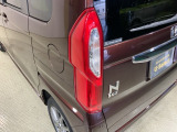 視認性がいいテールランプ。後続車にも存在をアピール。