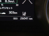 走行距離です。