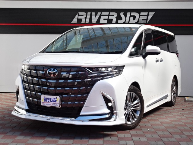アルファード ハイブリッド 2.5 Z E-Four 4WD 純正14インチナビモデリスタエアロ後席...