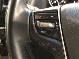 【ステアリングスイッチ】左です。ハンドルから手を離さず、運転に集中したまま手元でオーディオ操作等ができます。