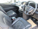 視界が良く運転性の良いフロント本革ヒーターシート