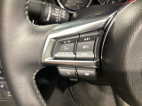オーディオリモートコントロールスイッチにより、手元でのステレオ操作や、ハンズフリー通話が楽しめます。