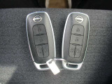 スライドドアの開閉も可能なインテリkey は2本