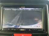 バックカメラが装着されているので駐車時の後方確認に活躍します!