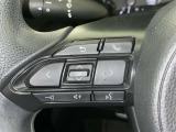 ステアリングスイッチ装備!運転しながら手元でオーディオの操作などができます。
