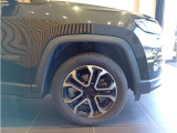 ホイールアーチが台形なのはJeepのみのデザインになり、ここを見てもJeepとすぐ分かります