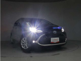高輝度で点灯速度が速いLEDヘッドライト装備!LEDの明るい光が走行中の視界の確保をサポートして、夜のドライブがより楽しく安全に運転できます♪