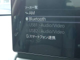 USB、Bluetooth対応