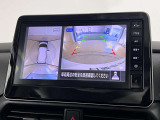 上から丸見えアラウンドビューモニター付きです。