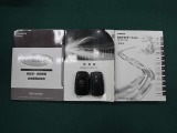 取説&メンテナンスノートが付属されています。