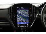 縦長の11.6インチ大型モニターナビを搭載。画面が大きいので地図も見やすいです。Bluetoothオーディオやアップルカープレイ、ハンズフリー通話機能にフルセグTVなどを搭載。