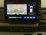 バックでの車庫入れも安心です! リアカメラが付いているバックモニター付のナビを装備しております。バンパーについているソナーや、操作線もついており距離感も画面から確認できます。