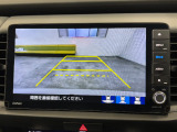 バックカメラの画像です。車庫入れの安心感がアップしますね☆