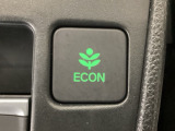 ★ECONスイッチ★ エコドライブを加速しよう!スイッチをONにすると、運転の仕方によるロスを抑え込み燃費をよくするようクルマが頑張ります(*^ー^*)燃費向上にチャレンジ♪