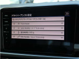 安全性と快適性を高める各種運転支援システム装備です。