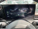 スピードメーターに地図を映し出すことが可能です。