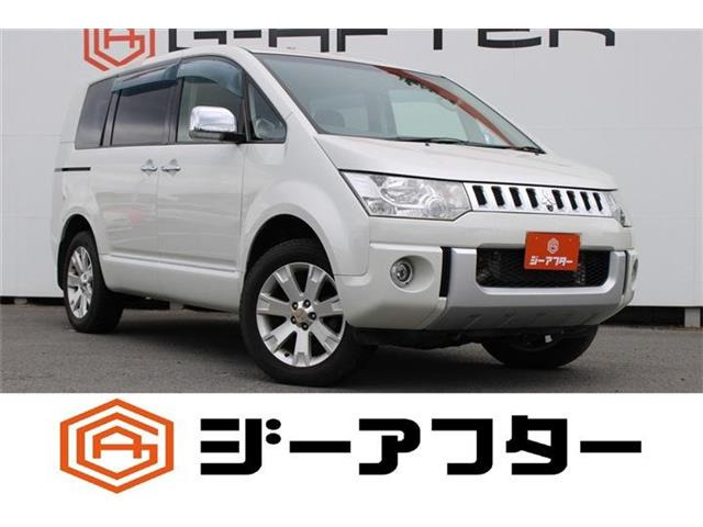 デリカD:5 2.2 シャモニー 4WD 禁煙車 純正ナビ バックカメラ