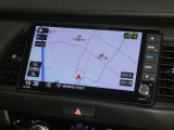 【9インチ純正ナビ】純正ナビを装備。タッチパネル式で使いやすく、詳細地図により目的地をピンポイントで設定できます。初めての道でも迷いにくく、ロングドライブも快適ですよ♪