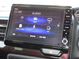 ナビゲーションは純正8インチメモリーナビ(VXU-217NBi)を装着しております。AM、FM、CD、DVD再生、Bluetooth、音楽録音再生、フルセグTVがご使用いただけます。
